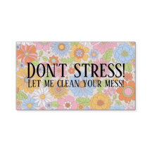 Stress keine florale Reinigung