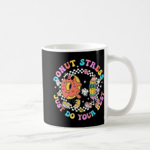 Stress macht einfach Ihren besten Testtagslehrer Kaffeetasse