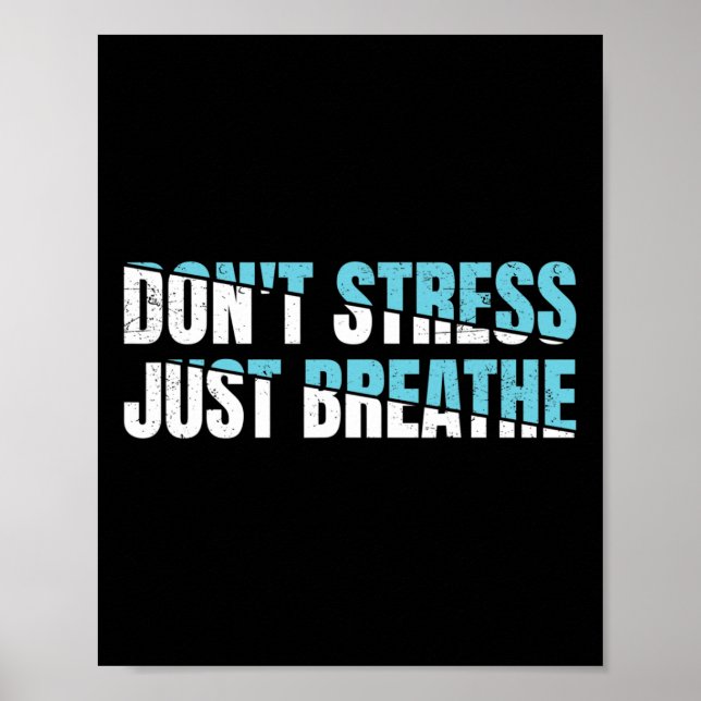 Stress nicht nur ein Geschenk Nerven Spannung Poster (Vorne)