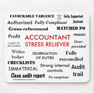 Stress Reliever für Kontoinhaber - Stress Manager Mousepad