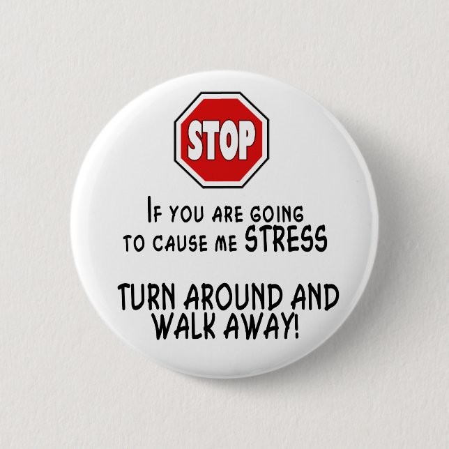 Stress stoppen button (Vorderseite)