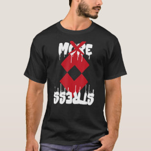 Stress stoppen Denken aufhören zu überdenken T-Shirt