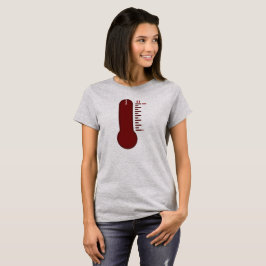 Stress-Thermometer-Damen-T-Shirt T-Shirt