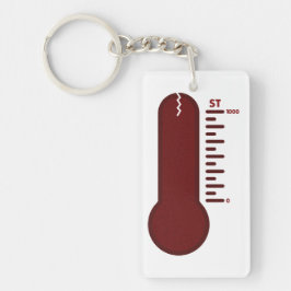 Stress Thermometer Keychain Schlüsselanhänger