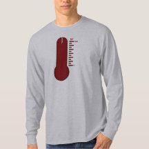 Stress-Thermometer Langarm-T-Shirt