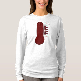 Stress Thermometer Long Sleeve T - Shirt