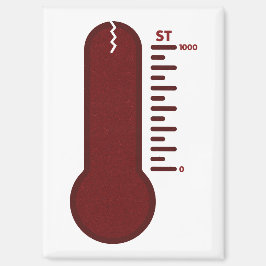 Stress Thermometer Magnet