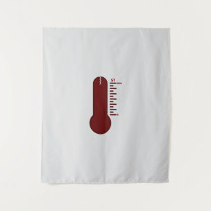 Stress Thermometer Tapestry Wandteppich