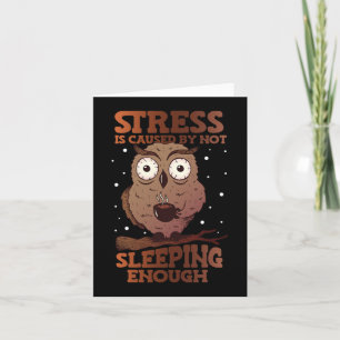 Stress wird dadurch verursacht, dass das Bewusstse Karte