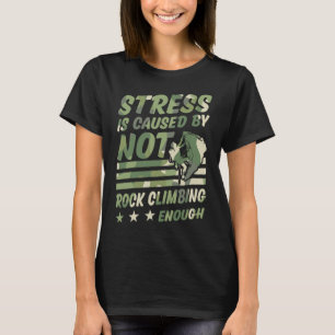 Stress wird dadurch verursacht, dass man nicht gen T-Shirt