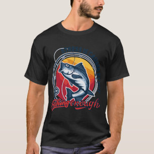 Stress wird durch zu wenig Angeln verursacht T-Shirt