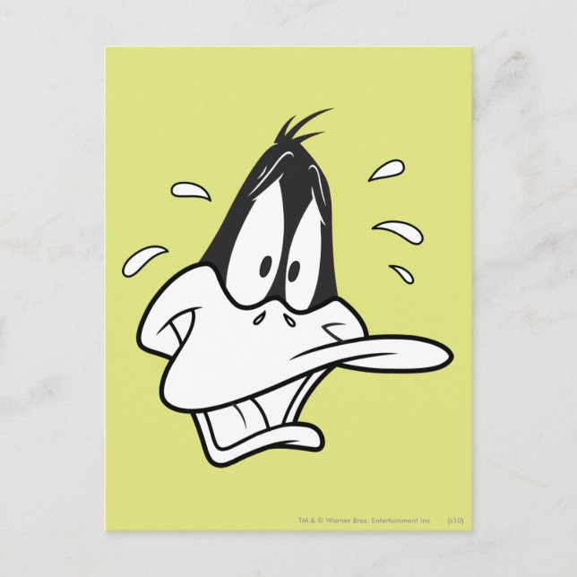 STressed DAFFY DUCK™ Postkarte (Vorderseite)