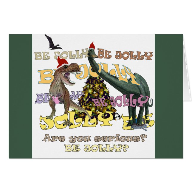 Stressful Holiday Dinosaurs (Vorderseite (Horizontal))