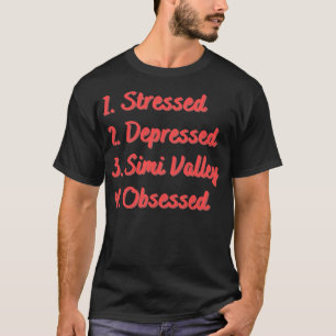 Stressgedämpftes Simi-Tal besessen T-Shirt