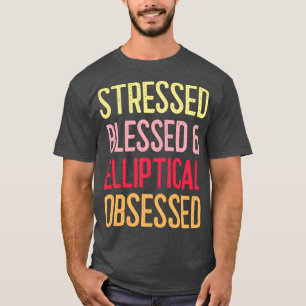 Stressgeplagter Ellipssegierter T-Shirt