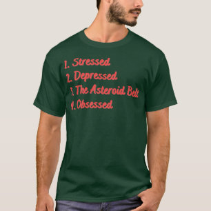 Stressgepresste Asteroidengürtel T-Shirt