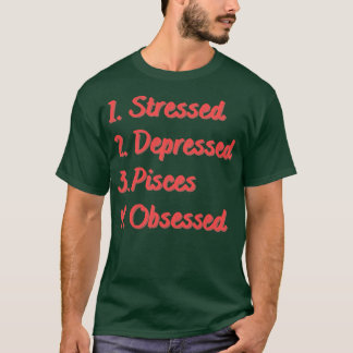 Stressgepresste Fieber besessen T-Shirt