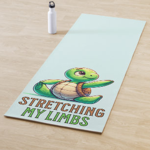 Stretch der Stille: Schildkröte Yogamatte