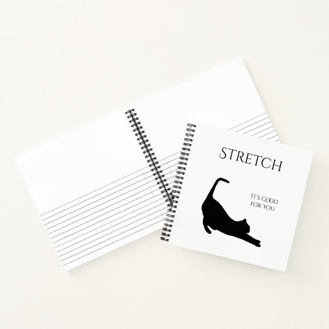 Stretch Hardcover Notizbuch (Innenseite)