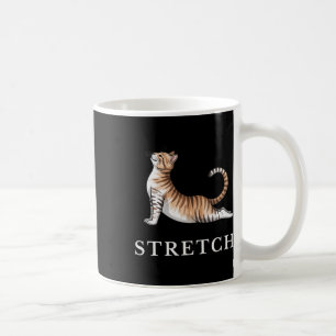 Stretch-Katzen-Yoga-Shirt Ruhig Lance Süße Tier Yo Kaffeetasse
