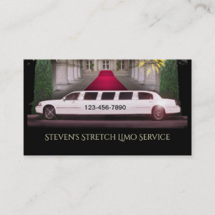 Stretch Limo Visitenkarte