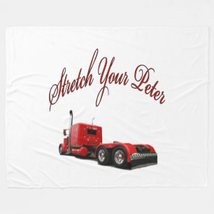 Stretch Your Peter Fleece Blanket