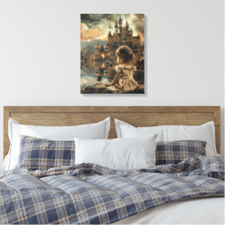 Stretched Canvas met Princess Elly Leinwanddruck