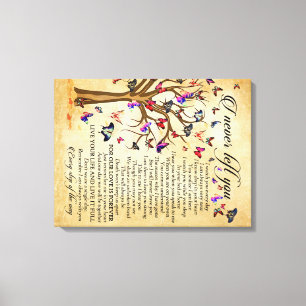 Stretched Canvas Print Behalte Ihre Erinnerungen Leinwanddruck