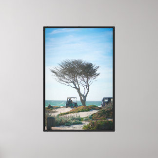 Stretched Canvas Print - Carmel am Meer Leinwanddruck