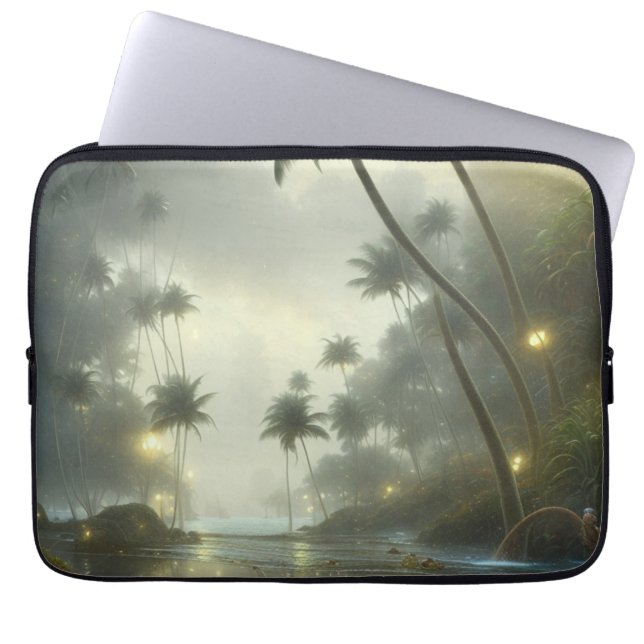 Stretched Canvas Print Laptopschutzhülle (Vorderseite)