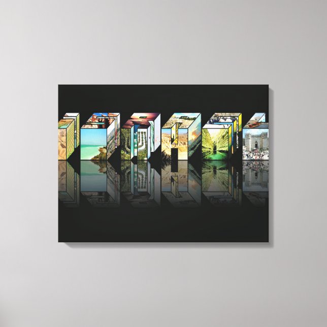 Stretched Canvas Print Leinwanddruck (Vorderseite)