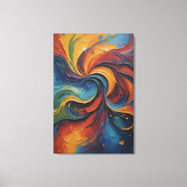 Stretched Canvas Print Leinwanddruck (Vorderseite)