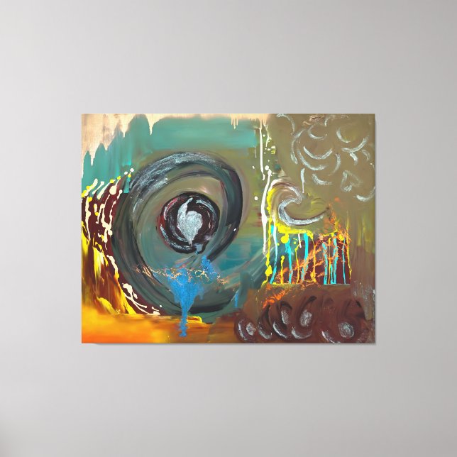 Stretched Canvas Print Leinwanddruck (Vorderseite)