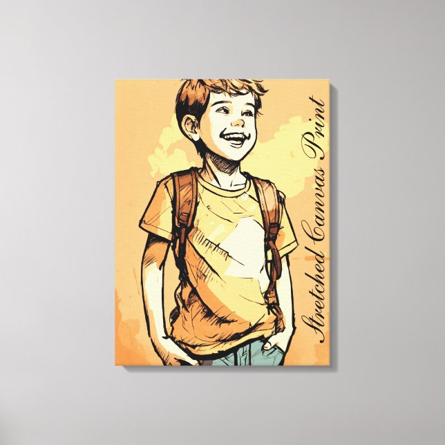 Stretched Canvas Print Leinwanddruck (Vorderseite)