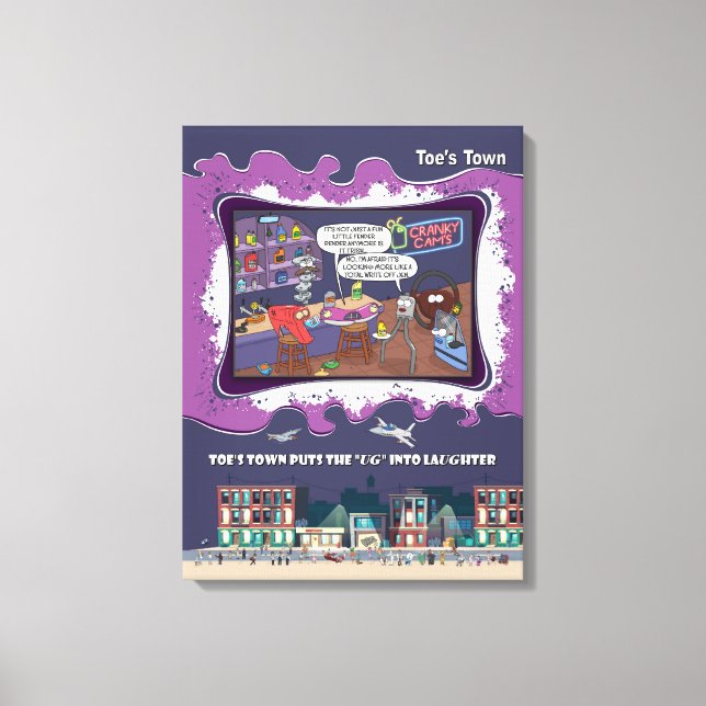 Stretched Canvas Print Leinwanddruck (Vorderseite)