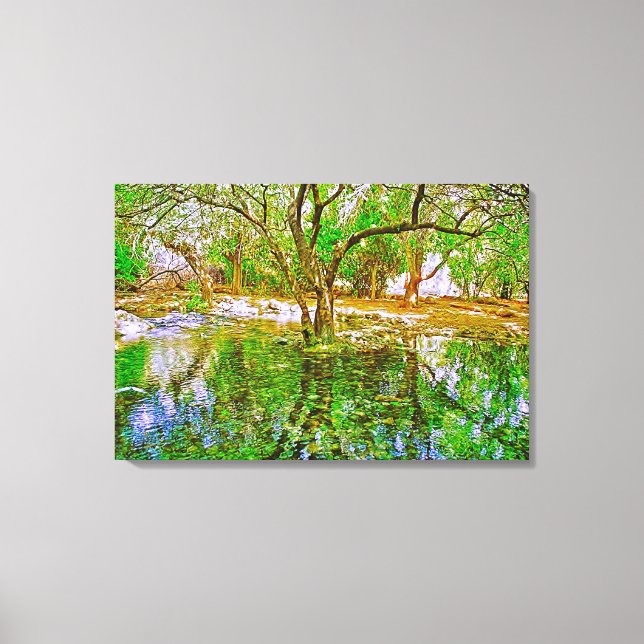 Stretched Canvas Print Leinwanddruck (Vorderseite)