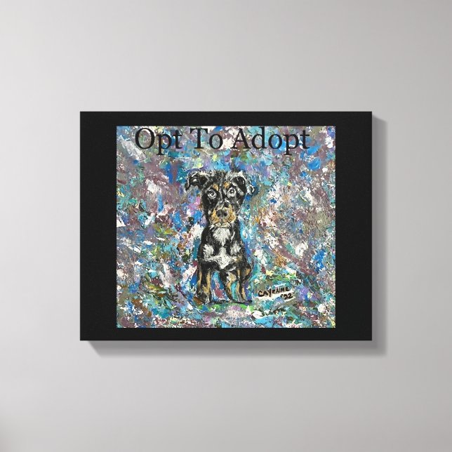 Stretched Canvas Print Leinwanddruck (Vorderseite)