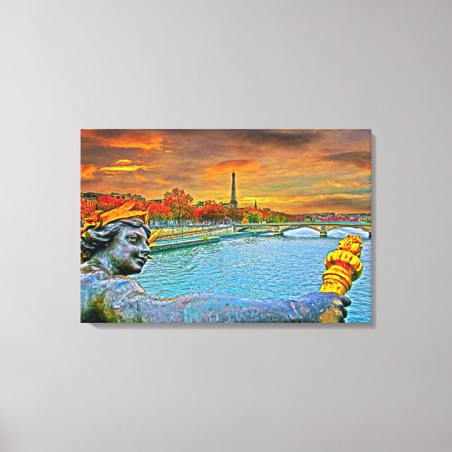 Stretched Canvas Print Leinwanddruck (Vorderseite)