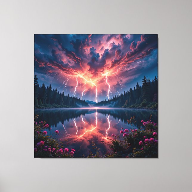 Stretched Canvas Print Leinwanddruck (Vorderseite)