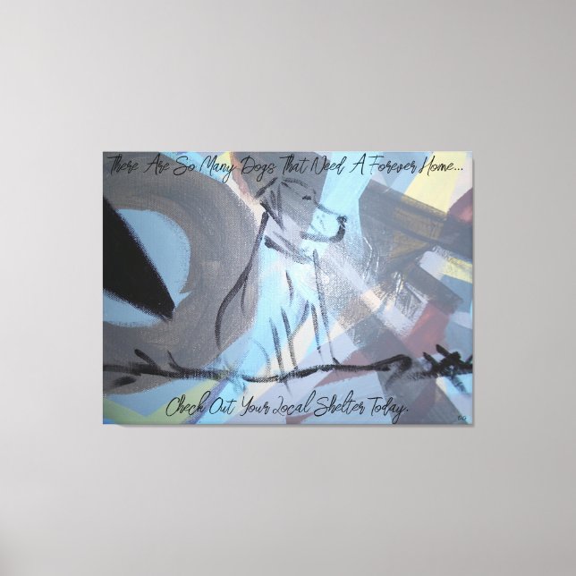 Stretched Canvas Print Leinwanddruck (Vorderseite)