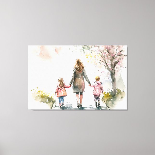 Stretched Canvas Print Leinwanddruck (Vorderseite)