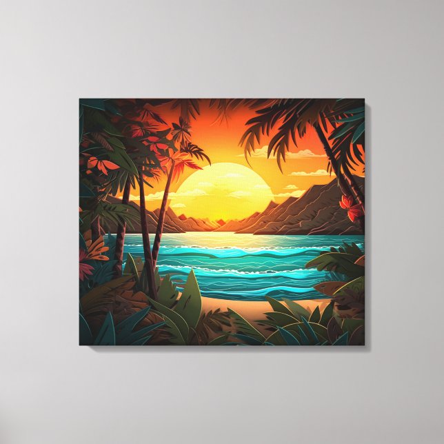 Stretched Canvas Print Leinwanddruck (Vorderseite)