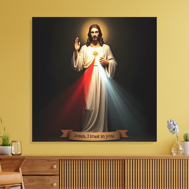 Stretched Canvas Print Leinwanddruck (Insitu (Wohnzimmer))