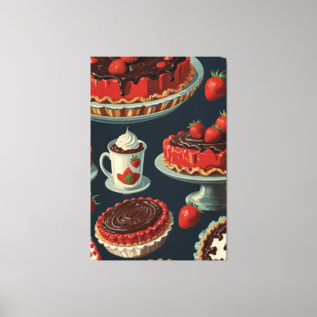 Stretched Canvas Print Leinwanddruck (Vorderseite)