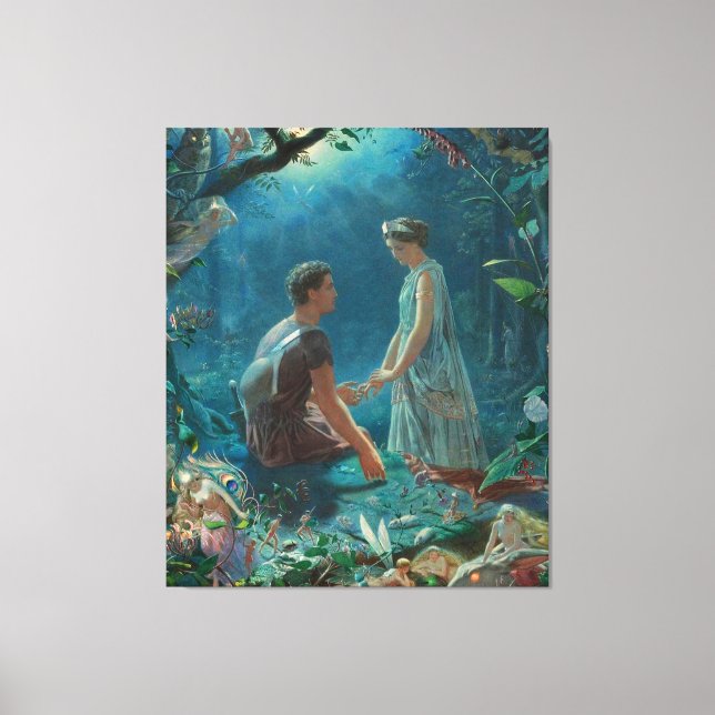 Stretched Canvas Print Leinwanddruck (Vorderseite)