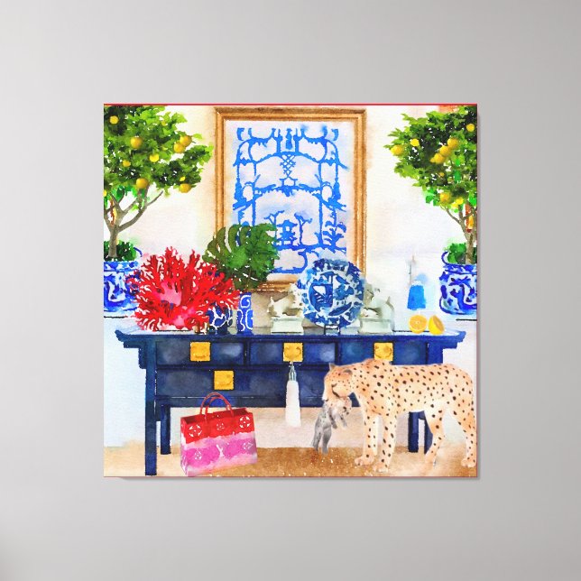 Stretched Canvas Print Leinwanddruck (Vorderseite)