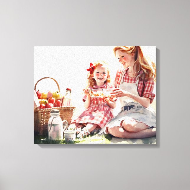 Stretched Canvas Print Leinwanddruck (Vorderseite)