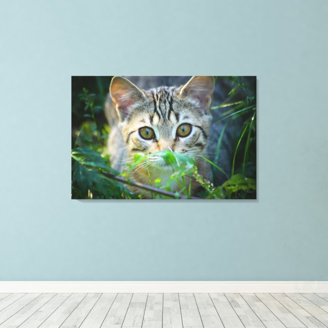 Stretched Canvas Print Leinwanddruck (Insitu (Holzboden))