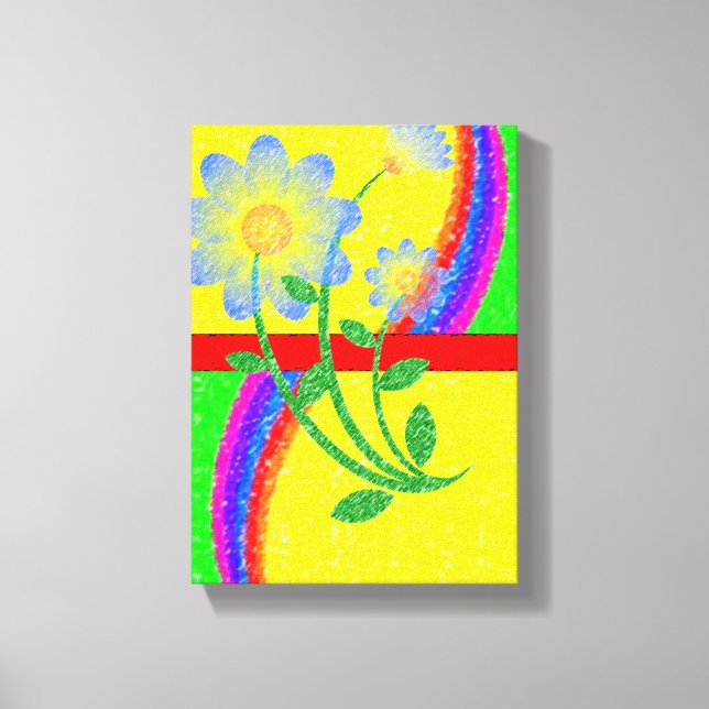 Stretched Canvas Print Mother's Day Floral Leinwanddruck (Vorderseite)