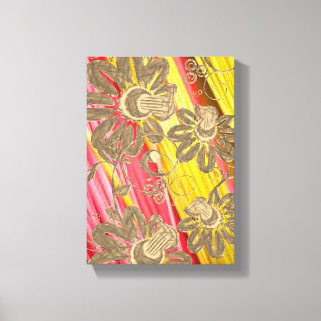 Stretched Canvas Print Mother's Day Floral Leinwanddruck (Vorderseite)